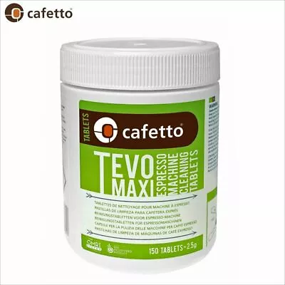 Cafetto Tevo Maxi 2.5g Organic Espresso Coffee Machine Group Cleaning 150 Tablet • $32.10