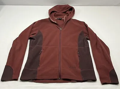 Marmot Mens Burgundy Long Sleeve Full Zip Polartec Fleece Jacket Size Men’s XL • $23.40