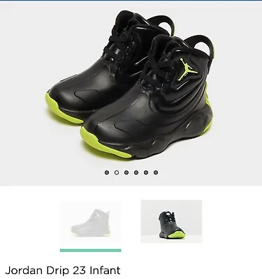 Jordan Sportswear Drip 23 Infant Shoe Kids Trainers Sneaker Footwear Size 6.5INF • £27.98