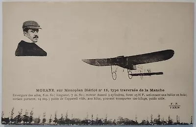 Vintage Postcard Airplane France Morane Bleriot French Aviation AA14 • $12.65