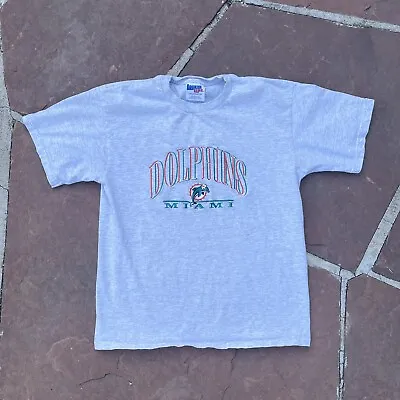 $9 • Buy Embroidered Miami Dolphins Football Shirt Size Small