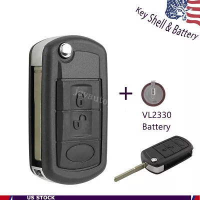 For 2005 - 2010 Land Rover Discovery Remote Key Fob Shell Case + Battery VL2330 • $11.89