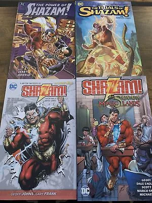 Shazam TPB Lot Power Of Trials Seven Magic Lands. Geoff Johns Complete Epic • $39.99