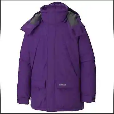 Marmot Yukon Youth Juniors Down Parka 650 Fill Small Woman’s Young Men's Medium • $88