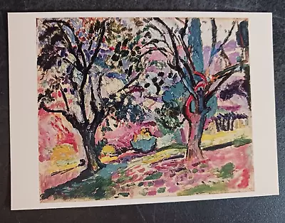 Postcard Matisse Promenade Among The Olive Trees Painting Art Unposted • $9.95