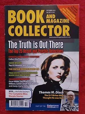 Book Collector Oct 2010 No. 325 X Files Gillian Anderson Paranormal Ghosts • £4.99