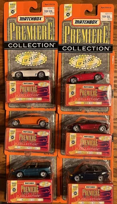 $8.50 • Buy Matchbox Premiere Drop Top 16 Mustang Cobra Prowler BMW Z3 Corvette Mercedes SL
