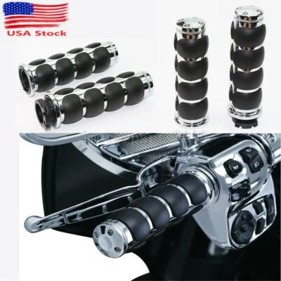$34.98 • Buy 1  Motorcycle Handle Bar Hand Grips For Yamaha V-Star 650 XVS650A 950 Classic