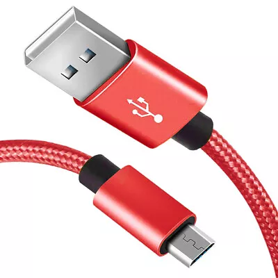 3/6/10Ft Micro USB Fast Charger Data Sync Cable Cord Lot For Samsung Android LG • $12.29