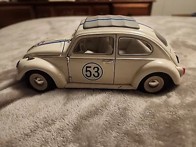 Johnny Lightning Disney The Love Bug VW Beetle Herbie 1:18 Diecast • $23.50