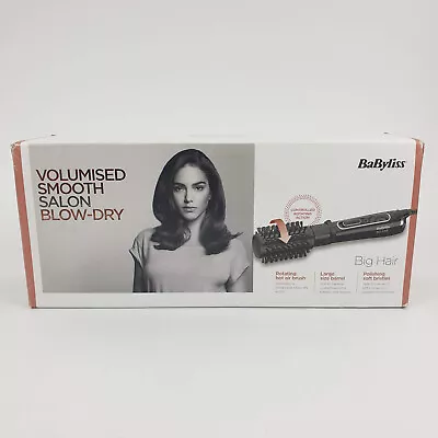 BaByliss Big Hair Rotating Volumised Salon BlowDry Hot Air Brush 2885U 50mm • £44.99