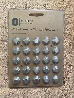 Hot Lozenge Worktop Protectors - B&q It Kitchens - Set Of 25 - Unused • £9.95