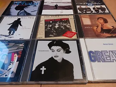 1980's Cd Joblot 14 Cds-pat Benatar/ABC/roxette/duran/martika/palmer..Cd's Vgc. • £8