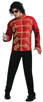 $50.95 • Buy Michael Jackson Thriller 80s Red Military Prince Jacket Adult Mens Costume Icon