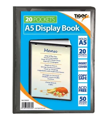 A5 Display Book With 20 Pockets Acid Free • £5.99