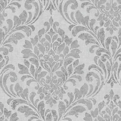 Damask Wallpaper Classic Floral Woodland Animals Metallic - Various Designs • £10.95