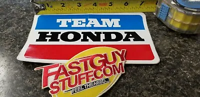 VINTAGE NOS HONDA DECAL - NOT A REPRODUCTION - AHRMA CR Works Bike Old School  • $10.87