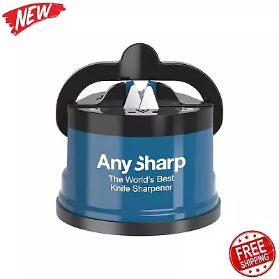 $14.99 • Buy AnySharp ANYSHARP Knife Sharpener, Blue