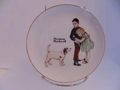 VTG Norman Rockwell BIG BROTHER Collectors Plate Limited Edition Made In Japan • $3