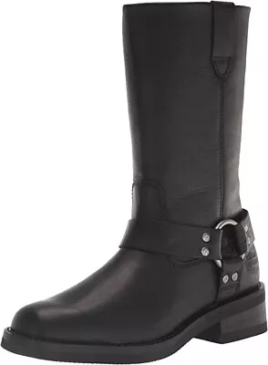 Harley Davidson Korsen 11  Zip Sided Riding Boots In Black • $269.95