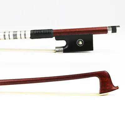 High Quality! 4/4 Size Hard Carbon Fiber Violin Bow Pernambuco SkinGood Balance • $59.99