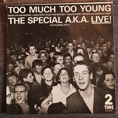 £5.99 • Buy THE SPECIAL A.K.A FEATURING RICO TOO MUCH TOO YOUNG 1980 UK7  5 Track CHS TT7