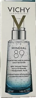 Vichy Mineral 89 Fortifying And Pumpling Daily Booster 50ml/1.69fl.oz. New • $17