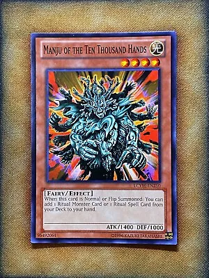 Yugioh Manju Of The Ten Thousand Hands LCYW-EN250 Common NM • $1.94