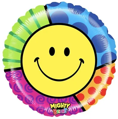 $3.95 • Buy  Emoji Sunglasses Winking Laugh ORBZ Color Blast Foil Mylar Party Balloons 