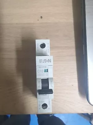 EATON / MEM Memshield 2 10A Type C Single Pole MCB C10 MCH110 • £3.50