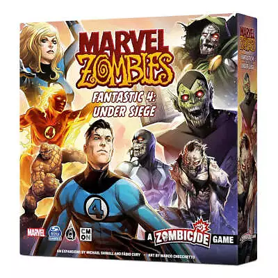 Marvel Zombies A Zombicide Game Fantastic 4 Under Siege Expansion • $101.15