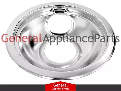 Whirlpool Magic Chef Maytag Jenn-Air Stove 6  Chrome Drip Pan Bowl W10196406RW • $6.15