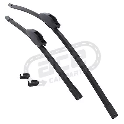 Mazda Premacy 1999-2005 Front Exact Fit Windscreen Wiper Blades Set 60cm & 40cm • $11.13