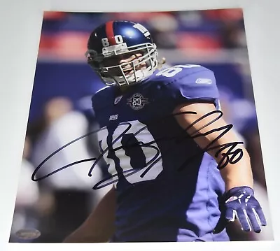 JEREMY SHOCKEY NEW YORK GIANTS AUTOGRAPHED 8x10 MOUNTED MEMORIES COA • $29.99