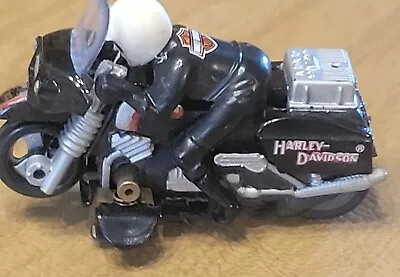 Tyco Motorcycle Black Harley Slot Car • $29