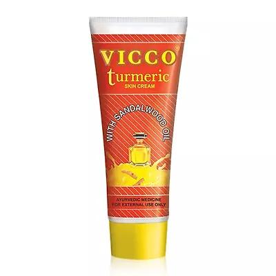 Vicco Turmeric Sandalwood Skin Cream -70 Gram Ayurvedic Skin Cream-Fast Shipping • $14.89