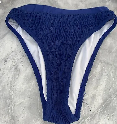 Women’s Blue MISSGUIDED Bikini Briefs UK Size 8 • £2.99