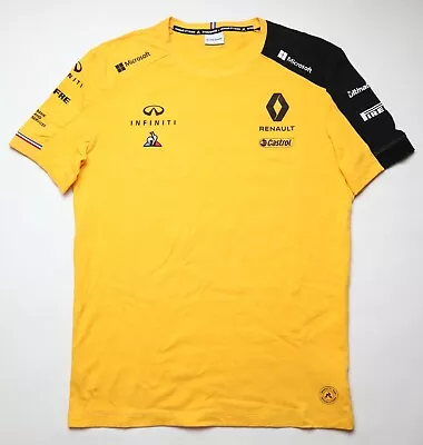 Renault Infiniti F1 Team 2019 Racing Crew Pit Shirt Jersey Le Qoc Sportif Mens L • $59.99