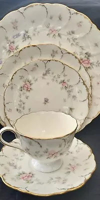 Mikasa Bone China REMEMBRANCE 5 Piece Place Setting Pattern #AB002 • $95