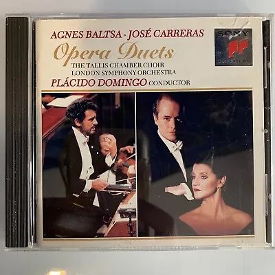 Agnes Baltsa Jose Carreras Opera Duets (CD Jan-1994 Sony Classical) • $7.96