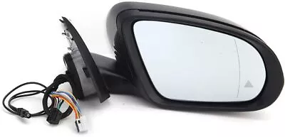 Black Right Passenger Side Mirror Blind Spot For Mercedes Benz C Class 2015-2021 • $90.98