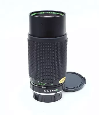 Beautiful Minolta MD Mount 75-200mm F4.5 Macro Zoom Lens By Quantaray Mint- • $19.95