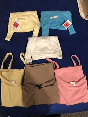 £5.95 • Buy Ladies M&S Vest Tops X 6. 2 With Tags. All Size L (Large). 3 Limited Collection