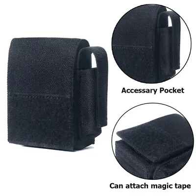 Molle EDC Compact Pouch Small Utility Bag Battery Cigarette Case Belt Waist Pack • $7.49