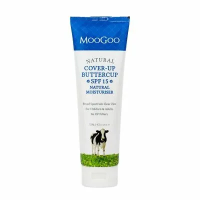 $18 • Buy MooGoo Natural Coverup Buttercup SPF 15 With Zinc Oxide 120g
