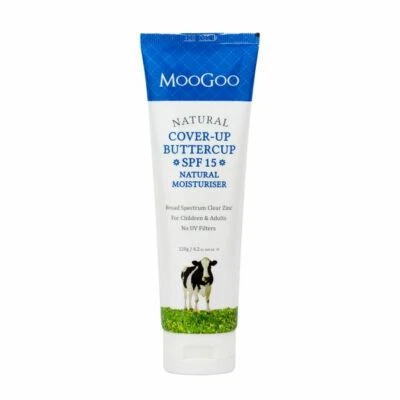 $18 • Buy MooGoo Natural Coverup Buttercup SPF 15 With Zinc Oxide 120g