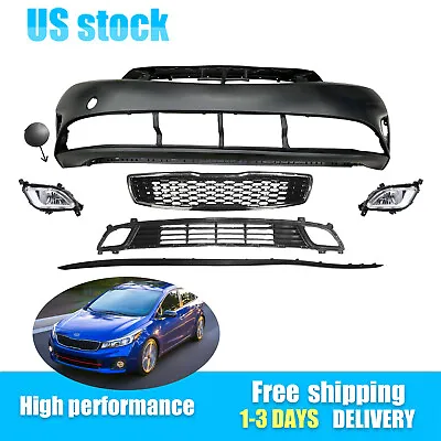 For 2017 2018 Kia Forte EX LX Korea Built New Front Bumper Grill Grille Assembly • $308.65