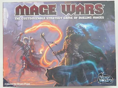 Mage Wars + Core Spell Tome 1 & 2 Card Game 2012 Arcane Wonders • $33.95