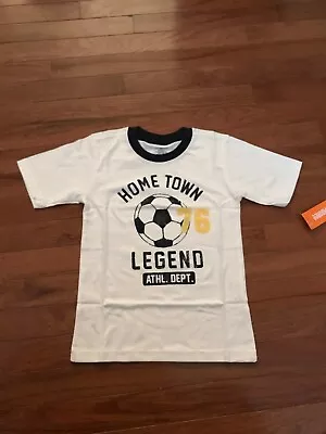 Gymboree Boys Hometown Legend 76 Soccer Ball Top Tee Shirt Size 5 5T New • $14.50