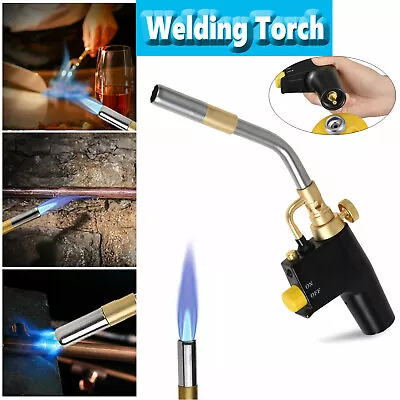 Professional Propane Mapp Blow Torch Welding Soldering Brazing Gas Plumbing • $31.99